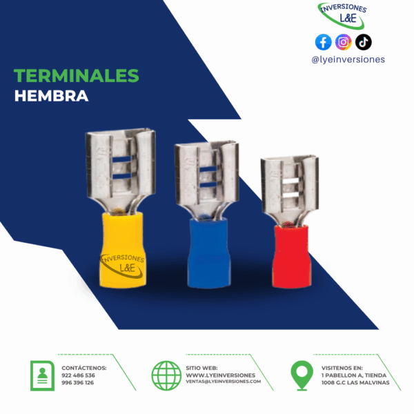 TERMINALES HEMBRA
