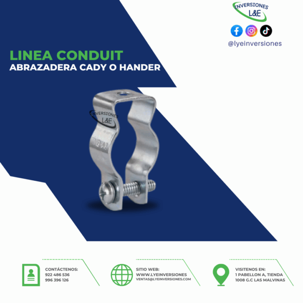 ABRAZADERA CONDUIT