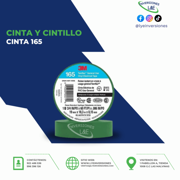 CINTA 165 3M
