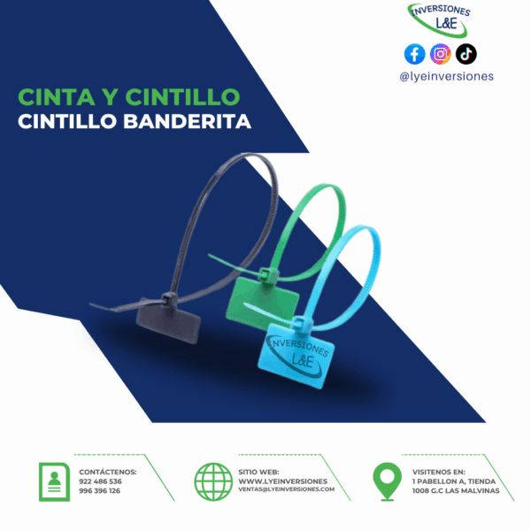 CINTILLO BANDERITA