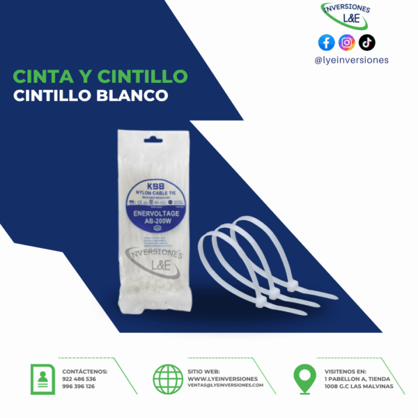 CINTILLO BLANCO