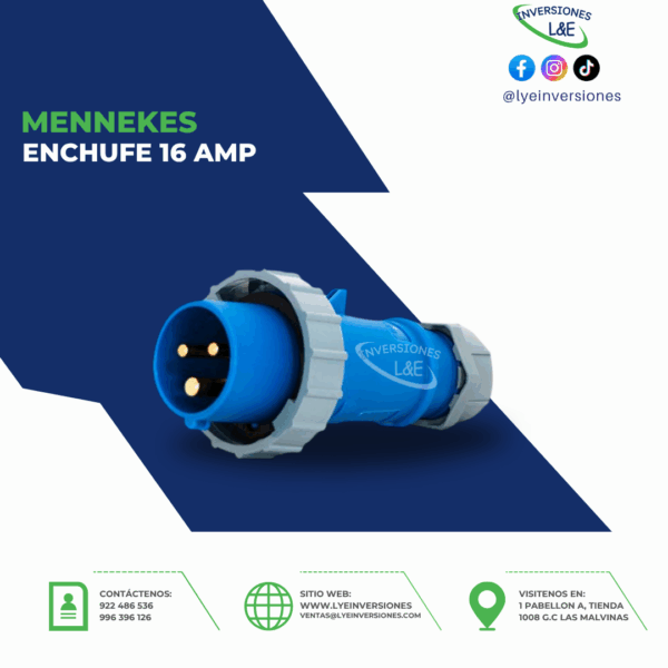ENCHUFE 16 AMP