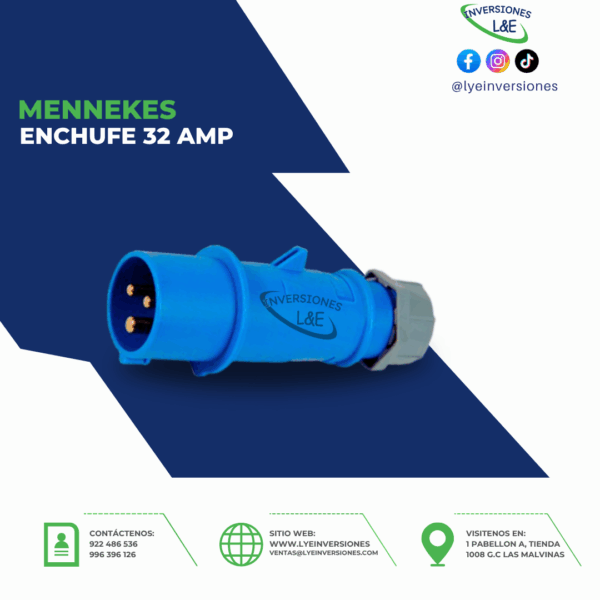 ENCHUFE 32 AMP