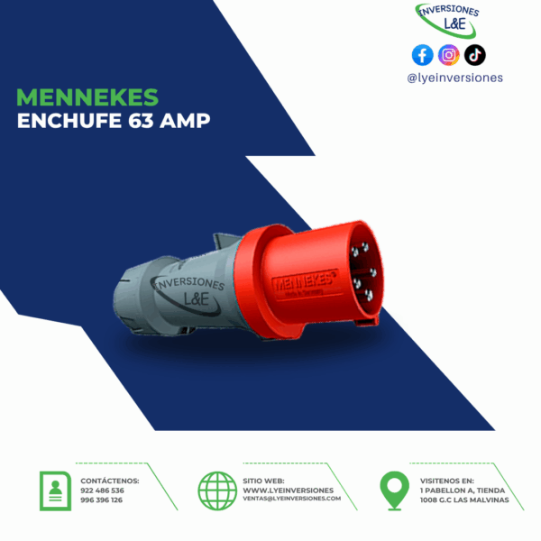 ENCHUFE 63 AMP