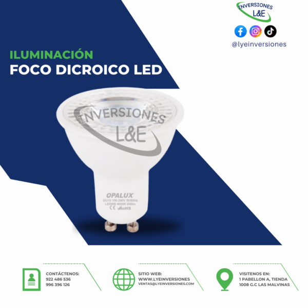 FOCO DICROICO LED