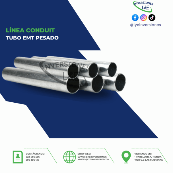TUBO EMT PESADO