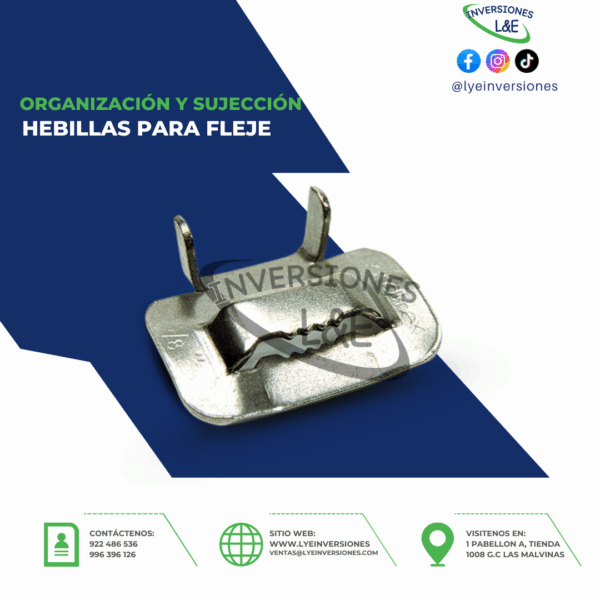 HEBILLAS PARA FLEJE KMX