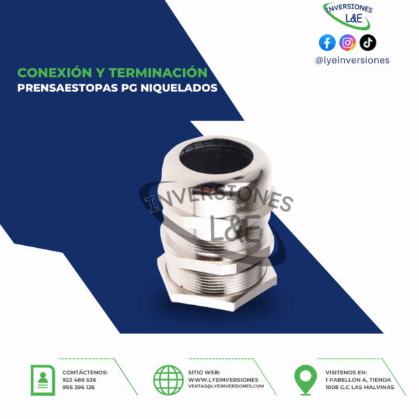 PRENSAESTOPA PG CHS NIQUELADO