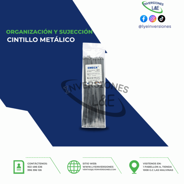 CINTILLO METÁLICO EMECX