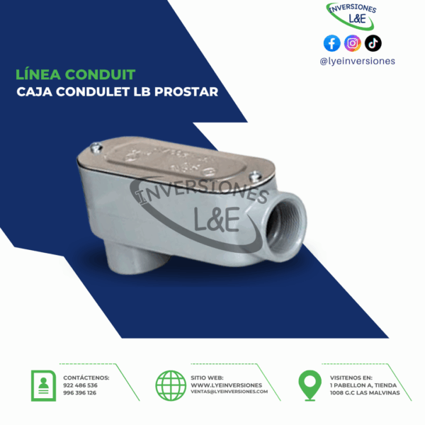 CAJA CONDULET PROSTAR LB