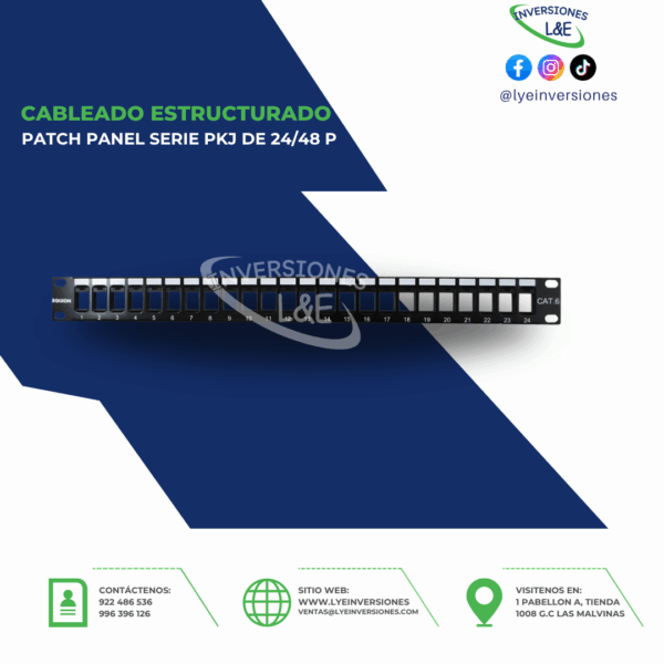 PATCH PANEL DIXON SERIE PKJ 24/48 P