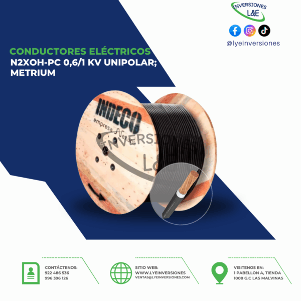 N2XOH-PC 0,6/1 kV Unipolar; METRIUM
