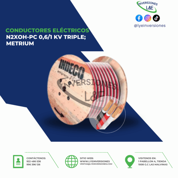 N2XOH-PC 0,6/1 kV Triple; METRIUM
