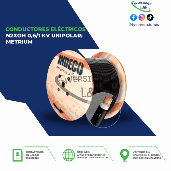 N2XOH 0,6/1 kV Unipolar; METRIUM