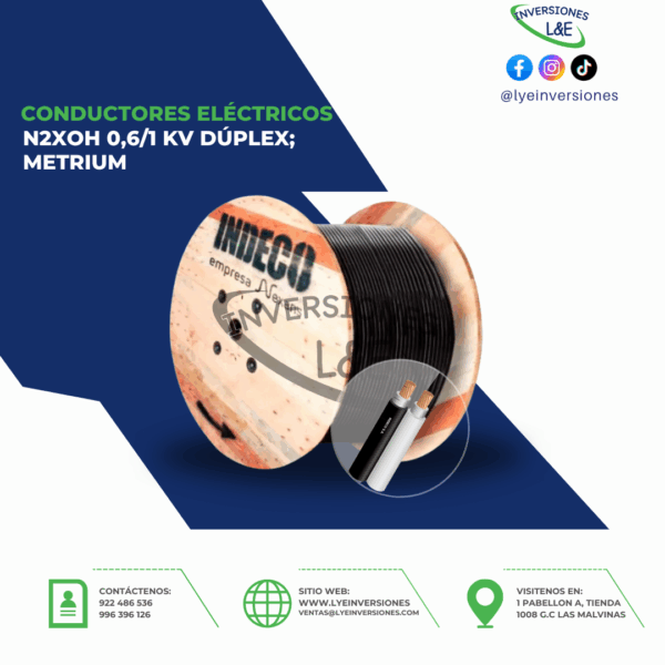 N2XOH 0,6/1 kV Dúplex; METRIUM
