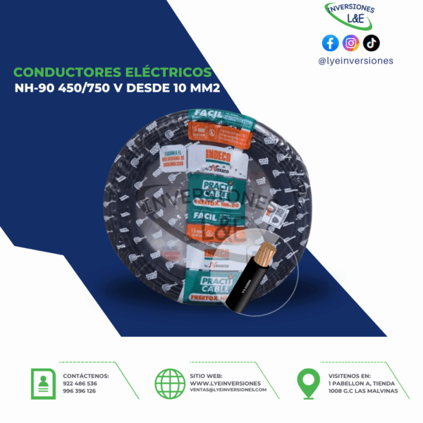 NH-90 450/750 V desde 10 mm2