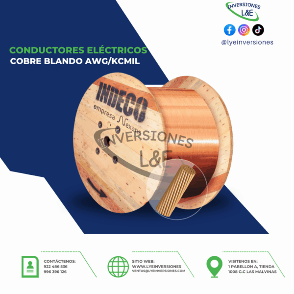 COBRE BLANDO AWG/kcmil
