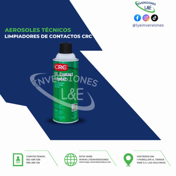 LIMPIADORES DE CONTACTOS CRC