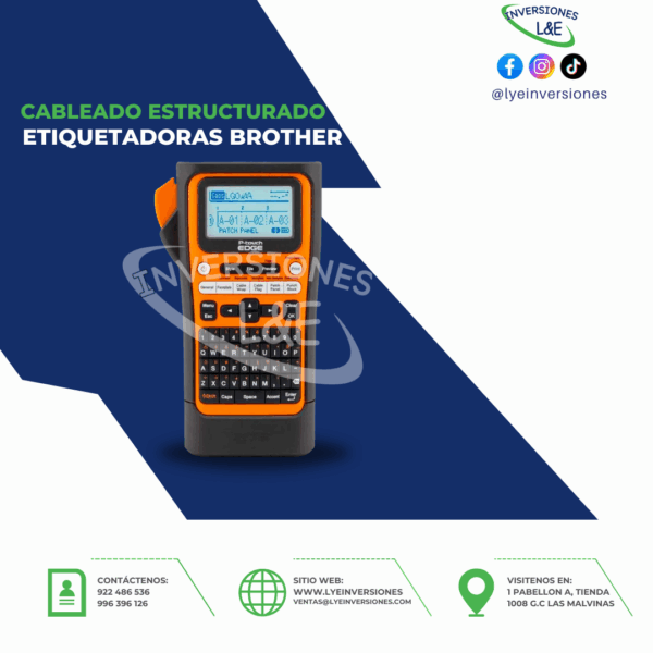 ETIQUETADORA BROTHER P-TOUCH E310BTVP