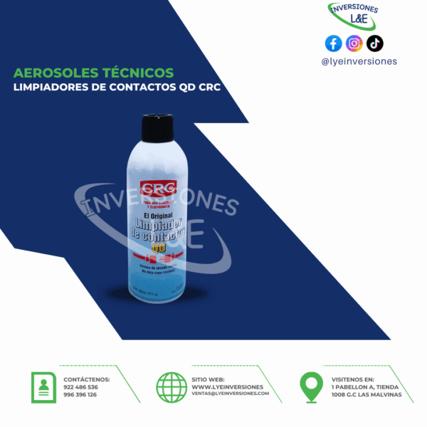 LIMPIADORES DE CONTACTOS QD CRC 11OZ