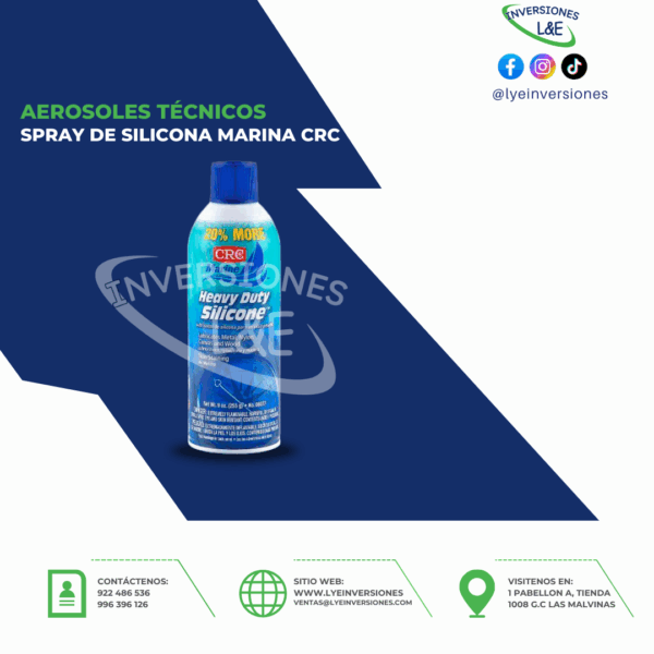 SPRAY DE SILICONA MARINA CRC