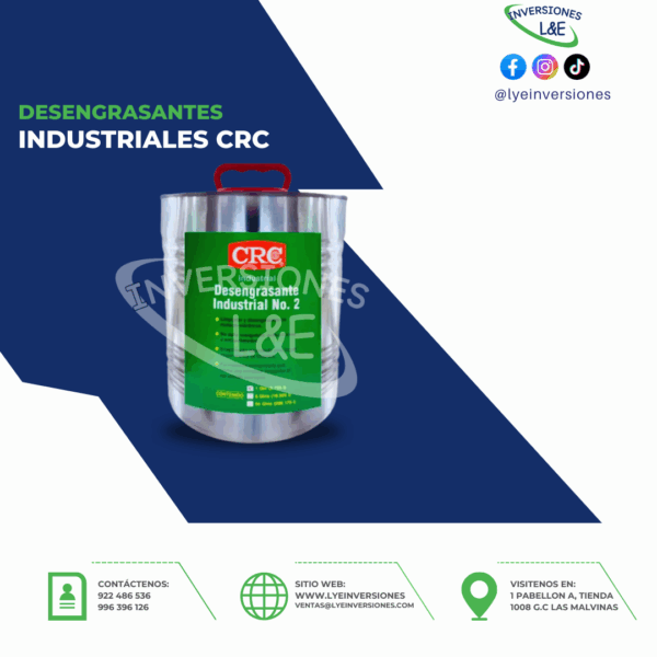 DESENGRASANTES INDUSTRIALES CRC N°2