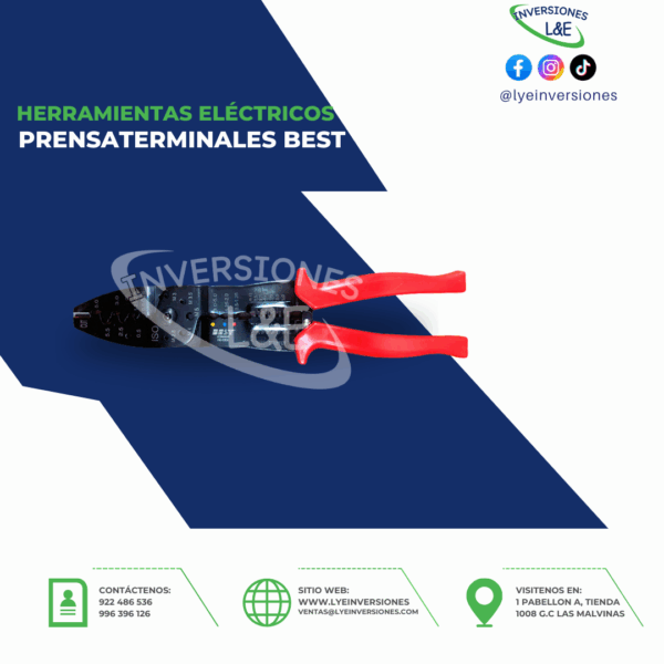 PRENSATERMINALES MULTIFUNCIÓN BEST