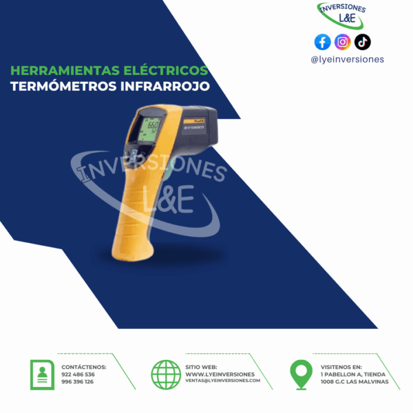 TERMÓMETROS INFRARROJO FLUKER 561