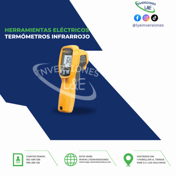 TERMÓMETROS INFRARROJO FLUKER 62 MAX