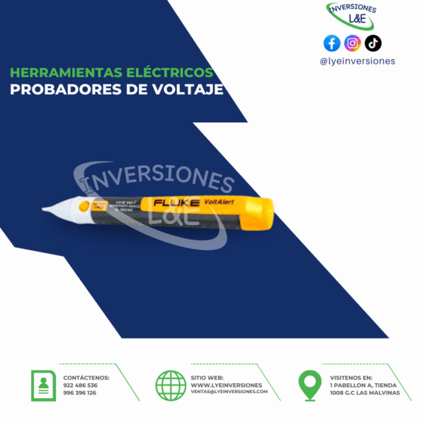 PROBADORES DE VOLTAJE FLUKER