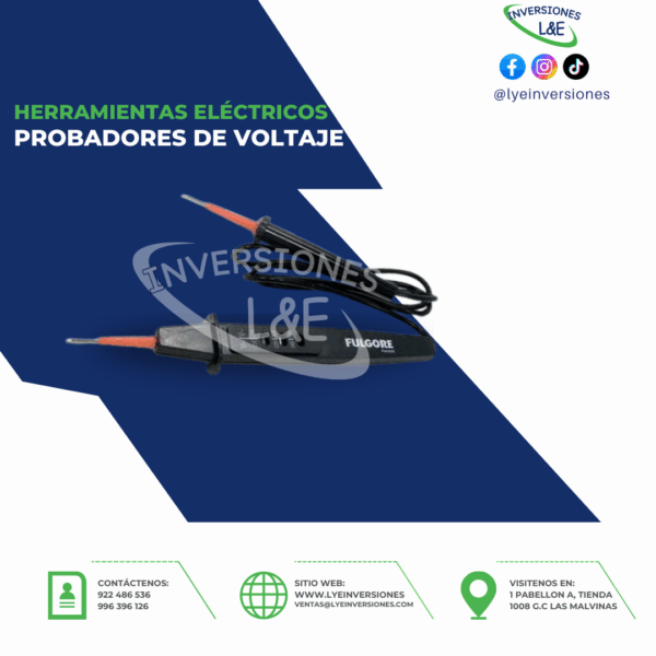 PROBADORES DE VOLTAJE FULGORE