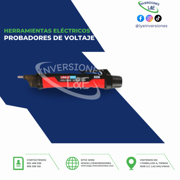 PROBADORES DE VOLTAJE UNI-T