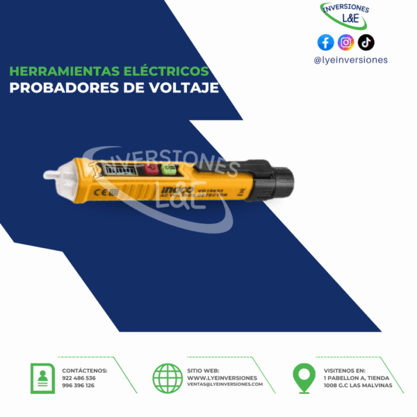 PROBADORES DE VOLTAJE INGCO