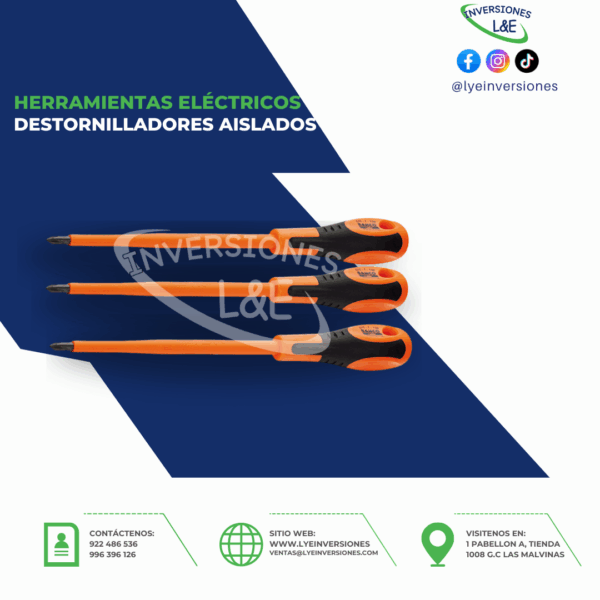 DESTORNILLADORES AISLADOS BAHCO