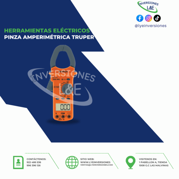 PINZA AMPERIMÉTRICA TRUPER