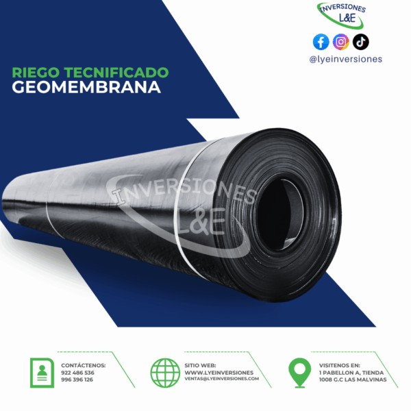 GEOMEMBRANA HDPE