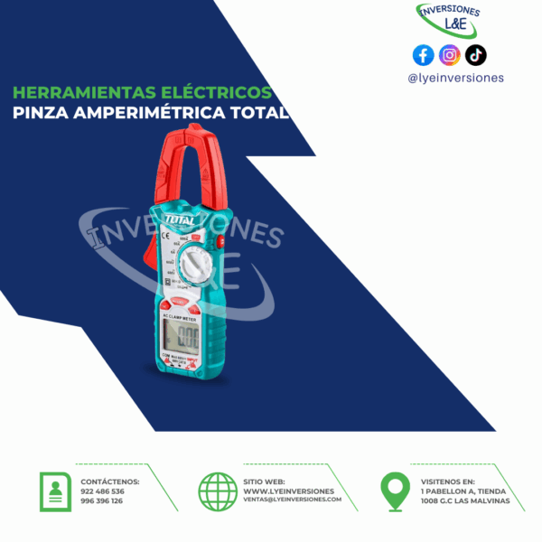 PINZA AMPERIMÉTRICA TOTAL