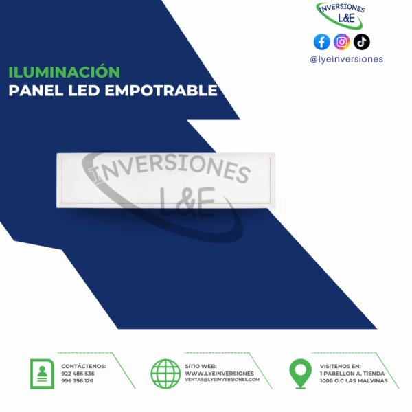 PANEL LED RECTANGULAR EMPOTRABLE PHILIPS