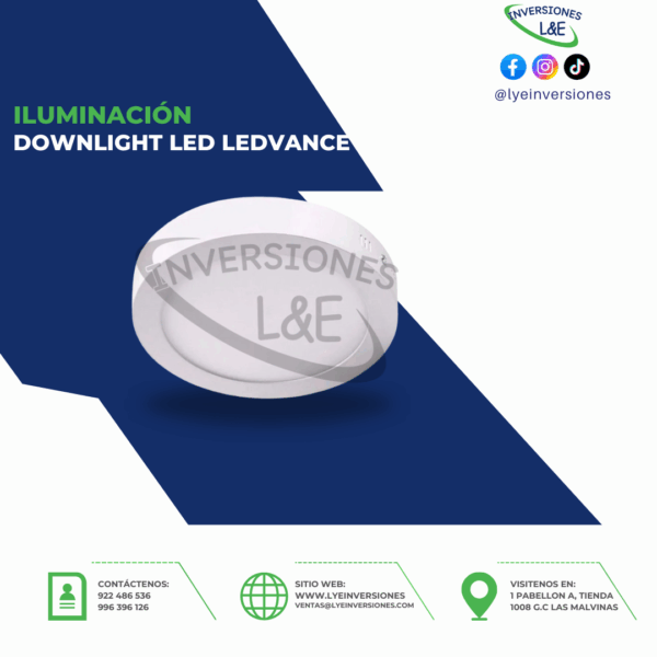 DOWNLIGHT REDONDA LEDVANCE