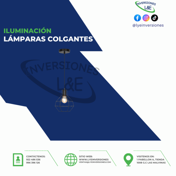 LÁMPARA COLGANTE  TRENDY ORANGE LUCHI