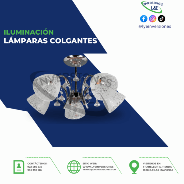 LÁMPARA COLGANTE ORANGE NIGERIA