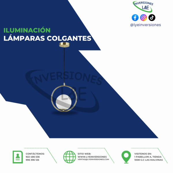 LÁMPARA COLGANTE EGO