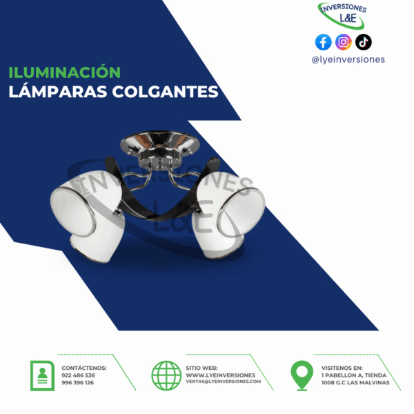 LÁMPARA COLGANTE ORANGE SANTIAGO