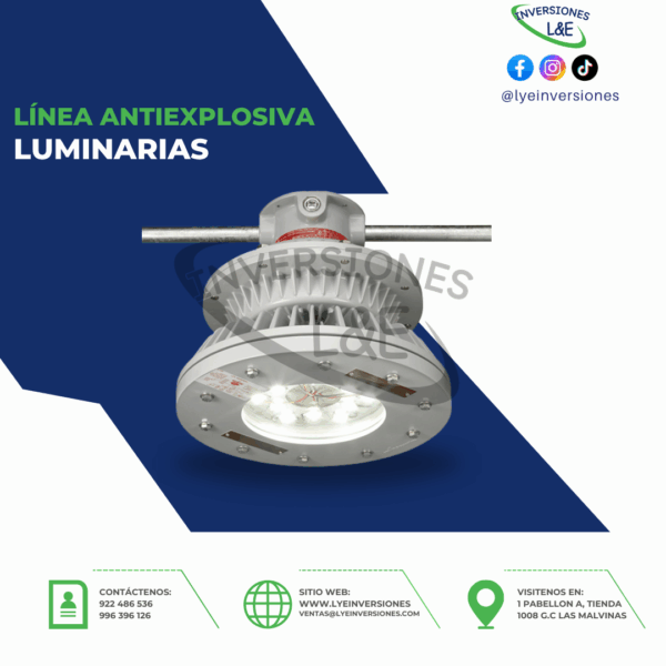 LUMINARIA LED EVLLA Hazard-Gard