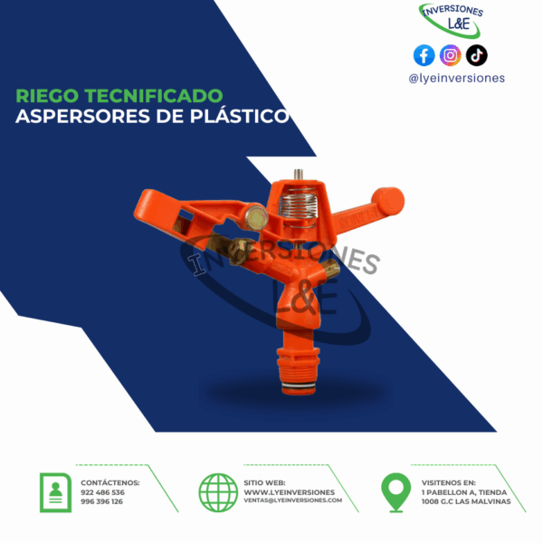ASPERSOR DE PLÁSTICO CIRCULAR 3/4″
