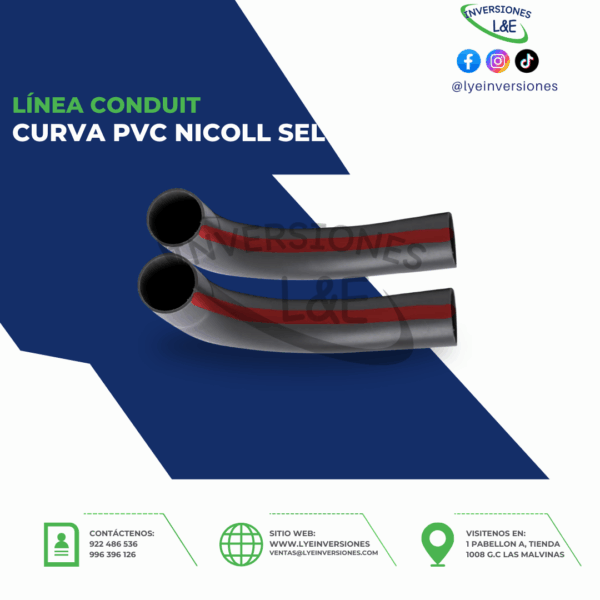 CURVA PVC NICOLL SEL