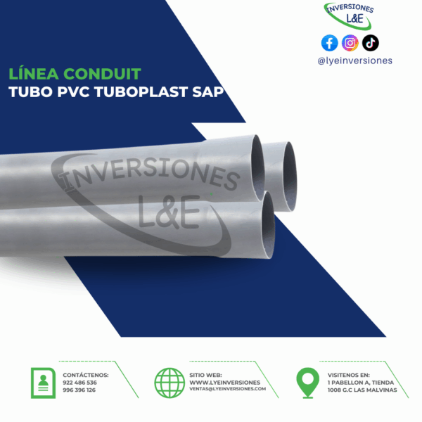 TUBO PVC TUBOPLAST SAP