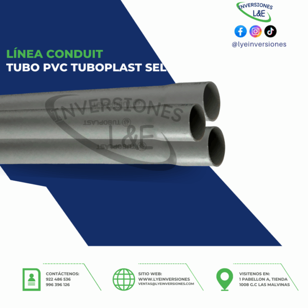 TUBO PVC TUBOPLAST SEL