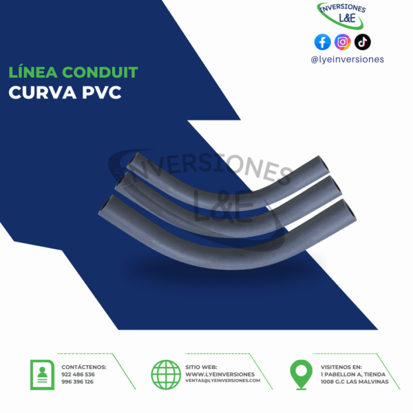 CURVA PVC 2″ 90°