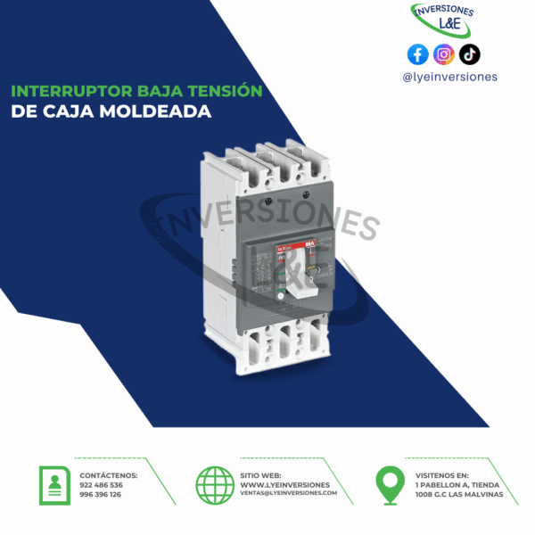 INTERRUPTOR DE CAJA MOLDEADA ABB